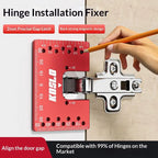 Reusable Magnetic 2mm Cabinet Hinge Spacer Gap Alignment Tool for Wardrobe Door Installation Cabinet Repair DIY Woodworking