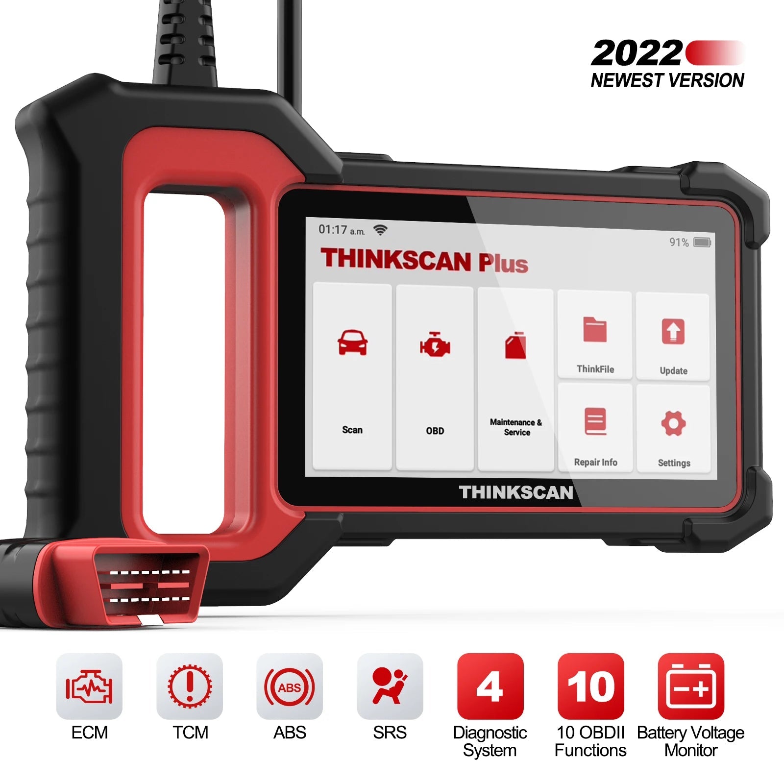 THINKCAR Thinkscan Plus S7 S6 S4 Obd2 Scanner Car Diagnostic Tools Automotivo Scanner Auto Diagnosis Tool Code Reader 28 Resets Car Mobile World