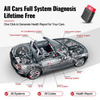 MUCAR BT200 BT200 PRO Car Scan Tool OBD2 Diagnostic Tool Full System Diagnosis scanner for all car 15 Reset Code Reader CM World
