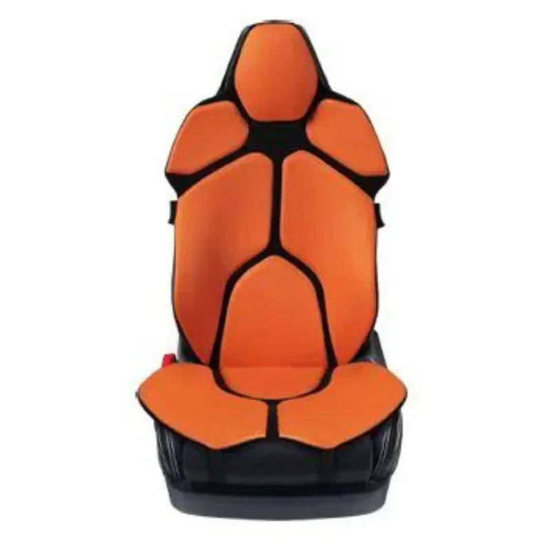 For BMW M2 2016-2026 Ergonomic Mesh Lumbar Support Cushion Massage Back Pad Breathable Car & Office Dual Use Auto Accessories