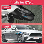 Dash Cam for Mercedes Benz E Class W213 S213 C238 Facelift 2020~2023, 4K Car DVR Video Recorder Control by APP, Dashcam 2160P