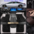 Double layer For Lexus RX 270 300 350 350h 400h 450h 200t Auto Custom Car Floor Mats Carpets Coche Accessories voiture liners