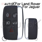 Car Key Shell Case Housing Cover for Jaguar XJ XJL XF Car Key Case for Range Rover Sport Evoque for Land Rover LR4 5 Buttons CM World