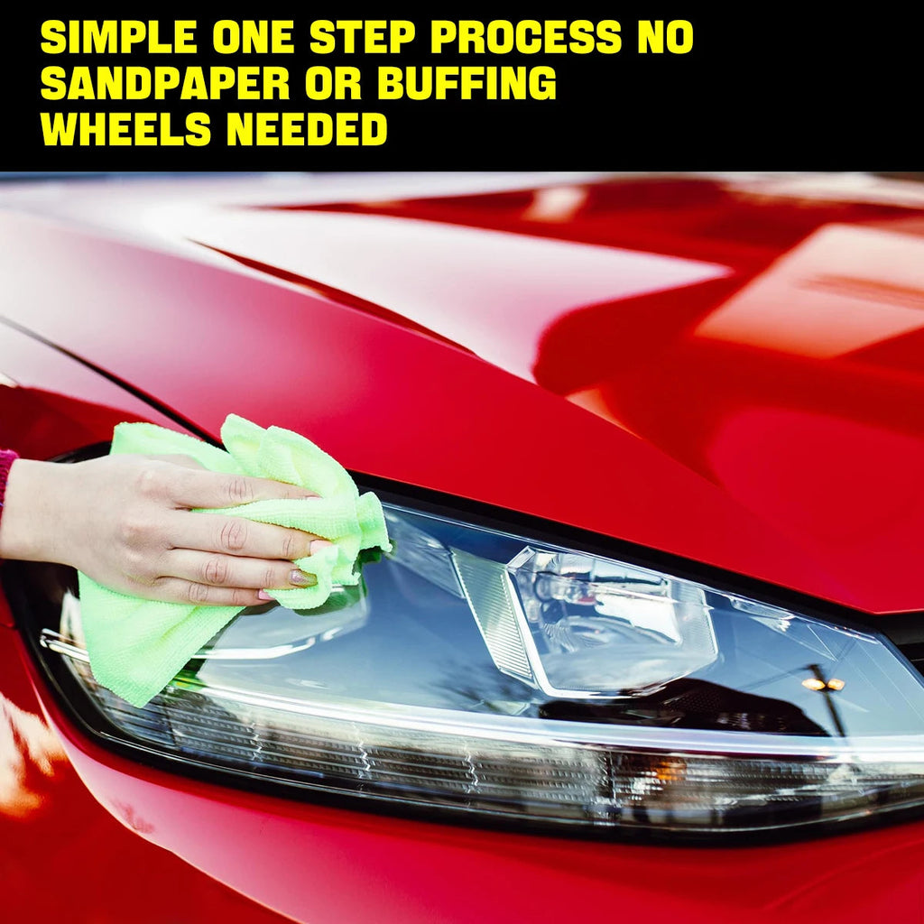 Headlight Restoration Polishing Headlamp Scratch Remover Repair Cleaning Paste Remove Oxidation Headlight Polish Liquid LHB-16 CM World