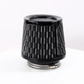 76MM 89MM 101MM High Flow Cold Cone Air Intake Filter 2.5inch 3inch 3.5inch Universal Car Air Filter Modification for Race Car CM World