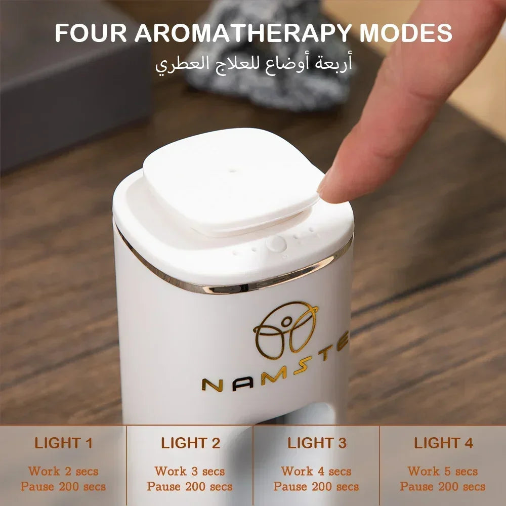NAMSTE Aromatherapy Machine Diffuser Dual Mode for Car and Home Use Fragrance  Air Freshener Essential Oils Air Purifier USB CM World
