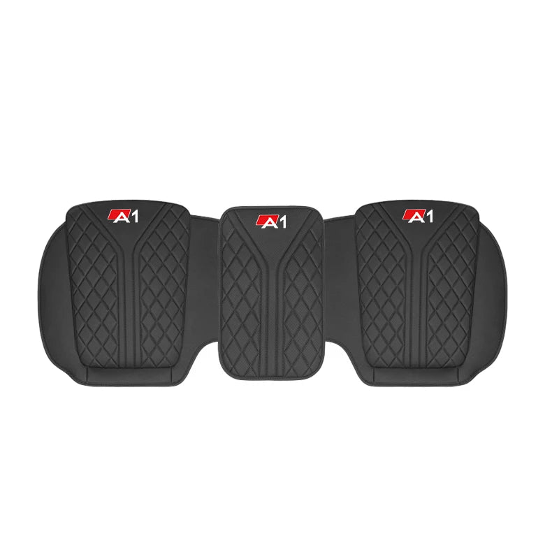 Car Seat Cushion For Audi A1 Sportback 3D Embroidered Thickened Seat Protector Pad Front & Rear Seat Covers Auto Accessories