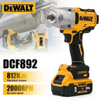 Dewalt DCF892 High Torque Brushless Impact Wrench Wireless Electric Tool 20V Battery Cordless Power for Home Improvement CM World