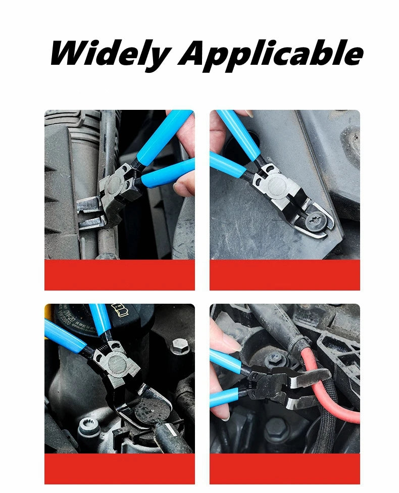 Multifunctional Car Clip Pliers Diagonal Pliers Car Rivet Tightening Pliers Wire Stripping Plier Staple Screwdriver Removal Tool CM World