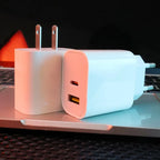 5V 2.4A Universal USB PD Fast Charger For iPhone 15 iPad Samsung Xiaomi Huawei Tablet Laptop US EU Plug Dual Port Power Adapter