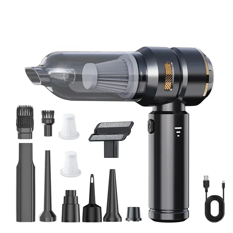 Car Vacuum Cleaner High Power Portable Handheld Wireless Brushless Motor Cleaning Machine Powerful Air Duster for Home Appliance CM World