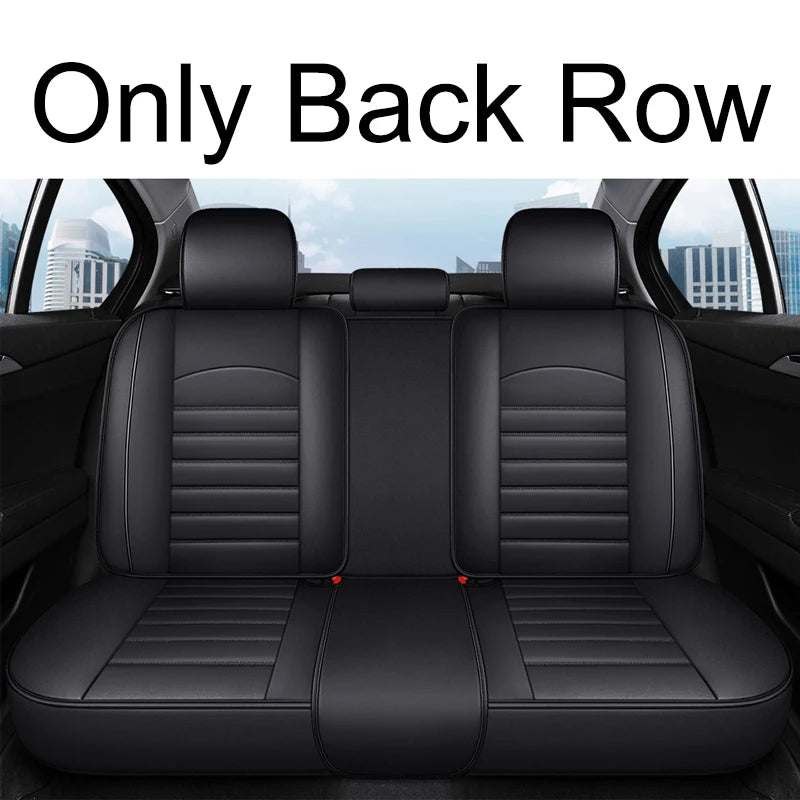 Full Coverage Pu Leather Car Seat Covers for Mercedes A-Class W168 W169 W176 W177 A-Klasse A160 A180 A190 A200 Car Accessories CM World