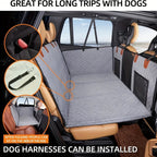 Hammock-Style Portable Back Seat Cover: Waterproof & Scratch-Proof Pet Car Seat Protector - Anti-Slip Fabric with Soft Padding CM World