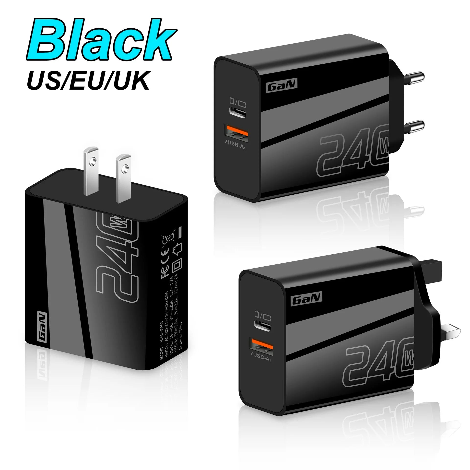 240W Fast Charger USB Type C PD Cable Fast Charging Quick Charge 3.0 Adapter For iPhone Xiaomi Samsung Oneplus Pixel Cellphones Car Mobile World