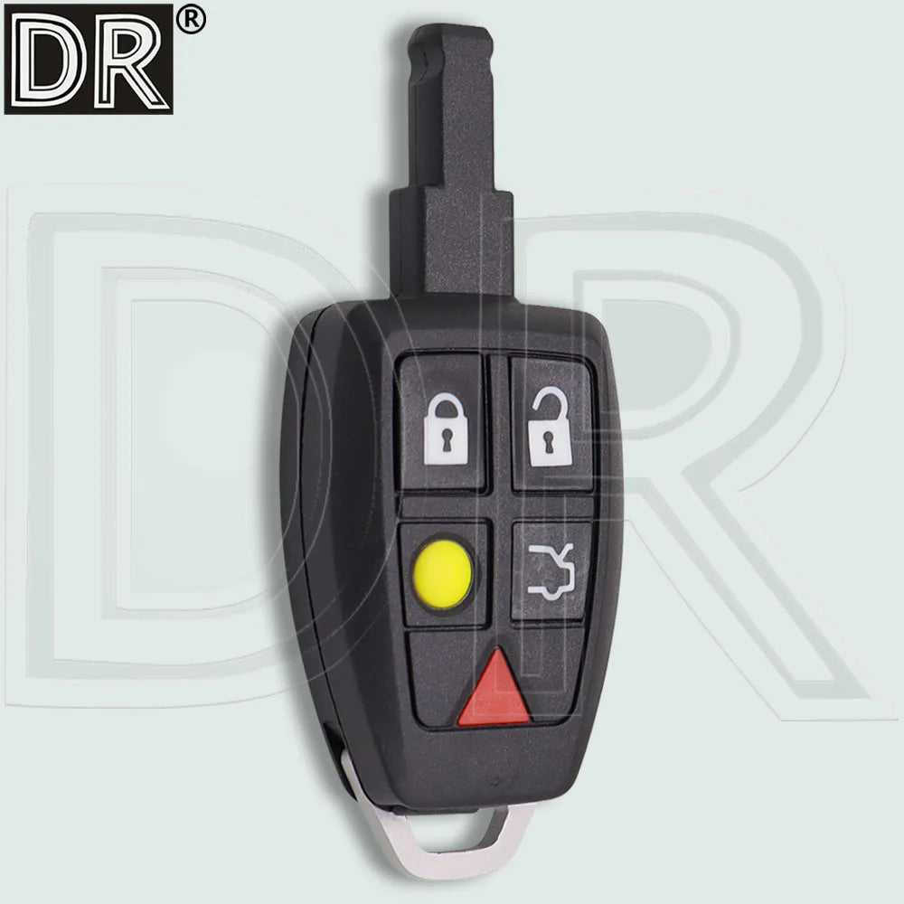 DR Replacement Car Remote Key Shell Case Fob Housing Cover 30772198 / LTQV0315TX For Volvo C30 S40 V50 C70 2005-2013 CM World