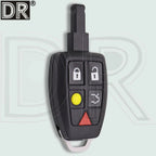 DR Replacement Car Remote Key Shell Case Fob Housing Cover 30772198 / LTQV0315TX For Volvo C30 S40 V50 C70 2005-2013 CM World