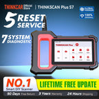 THINKCAR Thinkscan Plus S7 S6 S4 Obd2 Scanner Car Diagnostic Tools Automotivo Scanner Auto Diagnosis Tool Code Reader 28 Resets Car Mobile World