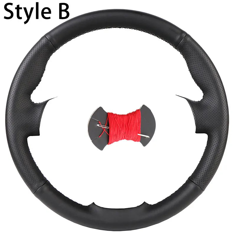 Custom Car Steering Wheel Cover For BMW M Sport 1 Series F20 M135i M140i M235i M240i X1 F21 F48 X2 F39 X3 F25 Microfiber Leather CM World