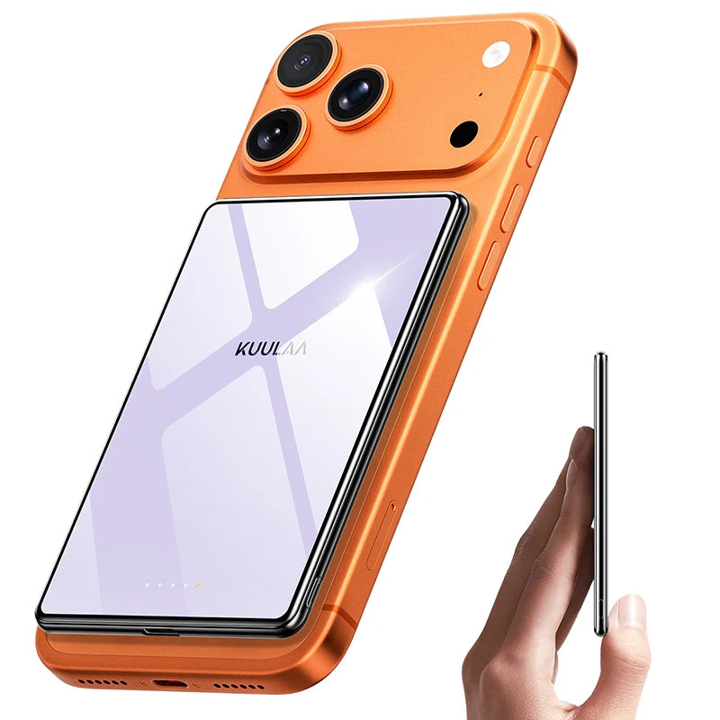 KUULAA Magnetic Power Bank 5000mAh Magnetic Wireless Phone Charger External Battery 20W Fast Charging For iPhone 17 16 PowerBank Car Mobile World