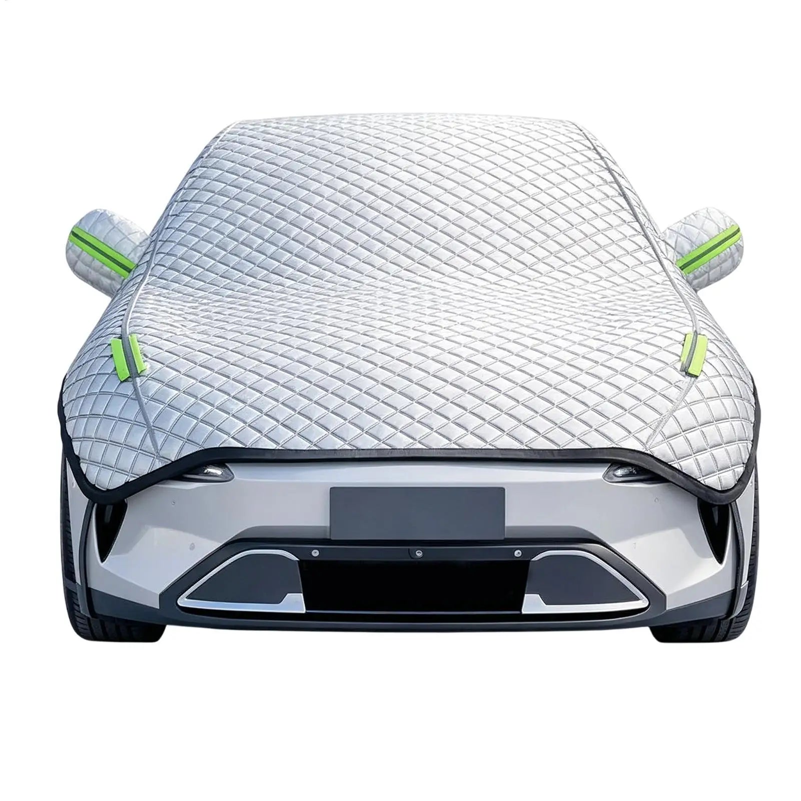 Car Covers Hail Protector Half Cover Protective Exterior Awning Sunshield Anti-hail Outdoor Waterproof Universal Windshield Dust Car Mobile World
