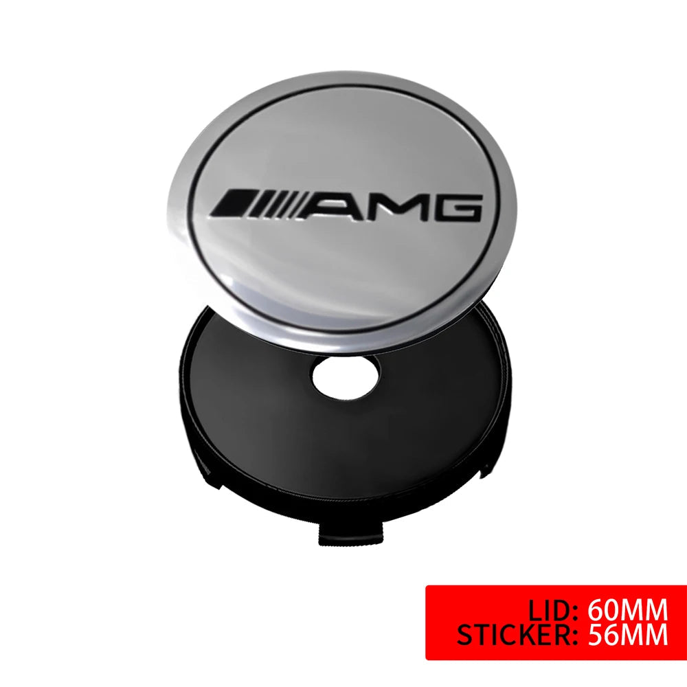 4Pcs 60/63/68mm Car Wheel Center Hub Cap For Mercedes Benz AMG W212 W204 W211 W168 W213 W124 A180 W212 E220 W204 W206 W211 W164 CM World