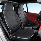 For Smart 451 Fortwo 09-14 Custom Car Seat Covers Protector All-Inclusive Breathable Cushion Season Interior Styling Accessories CM World