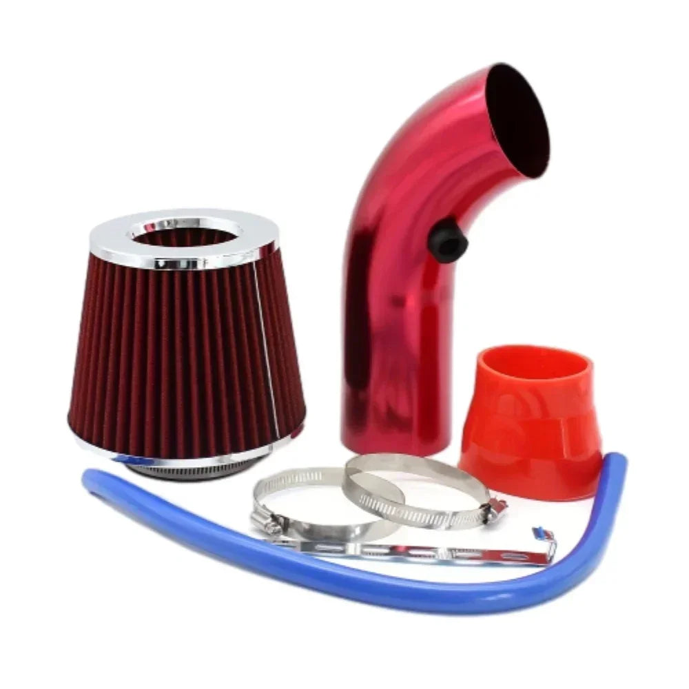 Universal Car Cool Air Intake Kit 76mm Car Refitted Winter Mushroom Head Air Filter Aluminium Automotive Filter Car Accessories CM World