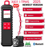 LAUNCH X431 I-TPMS TSGUN Car Tire Pressure Detector Diagnostic Tool With 433/315MHZ RF Sensor for X431 V/V+/ PRO3/ PRO3S /PAD V CM World