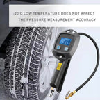 High-Precision Led Digital Display Tire Inflation Meter Kit Digital Display Tire Pressure Gauge Universal Car Tire Manometror CM World