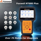 Foxwell NT680 Plus Universal Car Diagnostic Tool All Systems Obd2 Scanner Instead of NT680 Pro Automotive Diagnostic Tools Car Mobile World