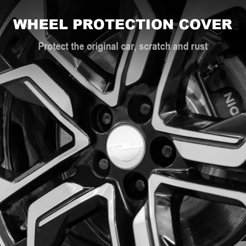 4Pc 56mm 60mm Car Wheel Center Hub Cap For Opel Astra Grandland Corsa Mokka Frontera Insignia Zafira Rim Cover Sticker Accessory