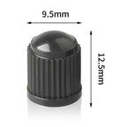 20Pcs Car Tire Tyre Valve Caps with O Rubber Ring Dust Covers Plastic Black Grey Red Stem Valve Caps for Cars Motorcycles Bike CM World