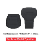 For Tesla Model Y 2025 2026 Juniper Ventilation Leather Seat Cover Cushion Breathability Comfortable Seat Interior Accessories