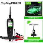 2026 JDiag P100 Automotive Circuit Tester Car Voltage Detector Electrical System Probe Kit AC DC 12V 24V Car Diagnostic Tool