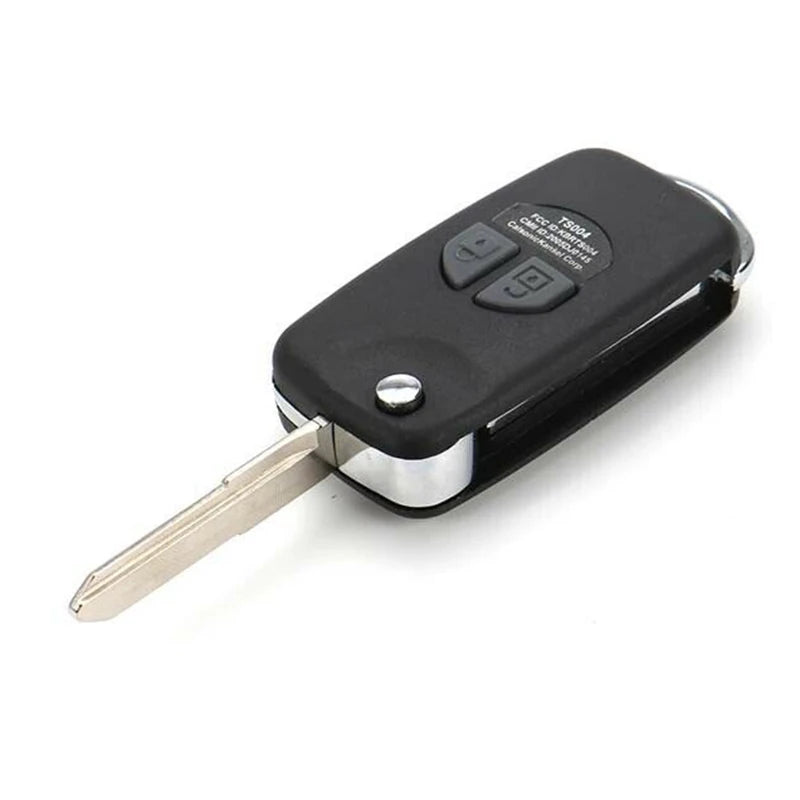 Car Remote Key Fob Uncut Shell Case Keychain For Jimny JB74 2019+-AD39 CM World