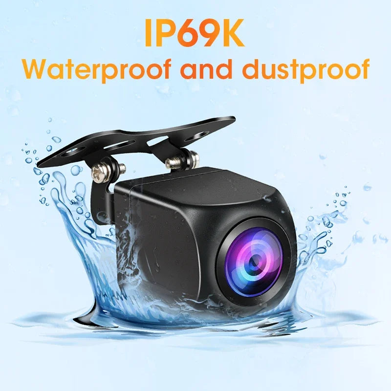 Universal 4 pin Rear View Camera For DVR IP68 Backup Camera Waterproof Night Vision 12V 1080P Reverse Camera 720P 480P 4pin Lens CM World