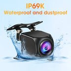 Universal 4 pin Rear View Camera For DVR IP68 Backup Camera Waterproof Night Vision 12V 1080P Reverse Camera 720P 480P 4pin Lens CM World