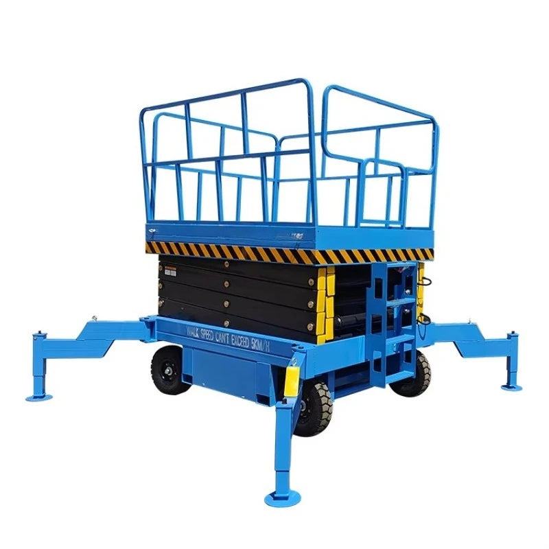 2025 CE New Electric Hydraulic Mobile Scissor Lift Table Mobile Lifting Platform in Stock Hot Sale Best Price CM World