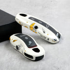 Car Key Modification Protective Case Suitable for Porsche Macan/Panamera/718/Cayenne/911 Astronaut Key Case Protective Cover CM World