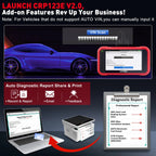 LAUNCH X431 CRP123E V3.0 OBD2 Scanner ENG ABS Airbag SRS AT Auto Diagnostic Tool 7 Reset Code Reader Automotive tools PK CRP123 Car Mobile World