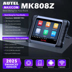 Autel MaxiCOM MK808Z OBD2 Scanner, 2025 Bidirectional Scan Tool Same As MK808S MX808S,Work as MaxiCheck MX900 MK900BT,All Systm Car Mobile World