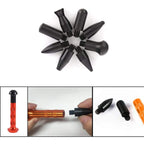 9 Heads Tips Paintless Dent Repair Kit Car Body Dent Removal Tools Knockdown Tips Tools Metal Dent Tap Down Tools CM World