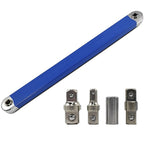 Ratchet Torque Extension Wrench Tight Spaces Extension Tool with 1/2" 1/4" and 3/8" Drive Adapters Universal Dynamics Hand Tools CM World