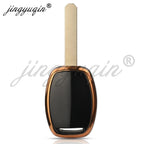 jingyuqin TPU Car Key Remote Fob Case Cover Keychain for Honda FIT CRV CRZ CIVIC Insight Ridgeline HRV Jazz ACCORD Pilot City CM World