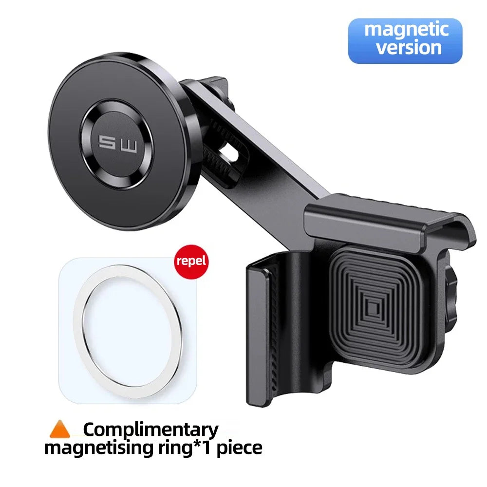 Magnetic Car Phone Holder for Tesla Model 3/Y/X/S Car Display Screen Side 360 Degree Rotation Car Mount for iPhone 12 13 14 15 CM World