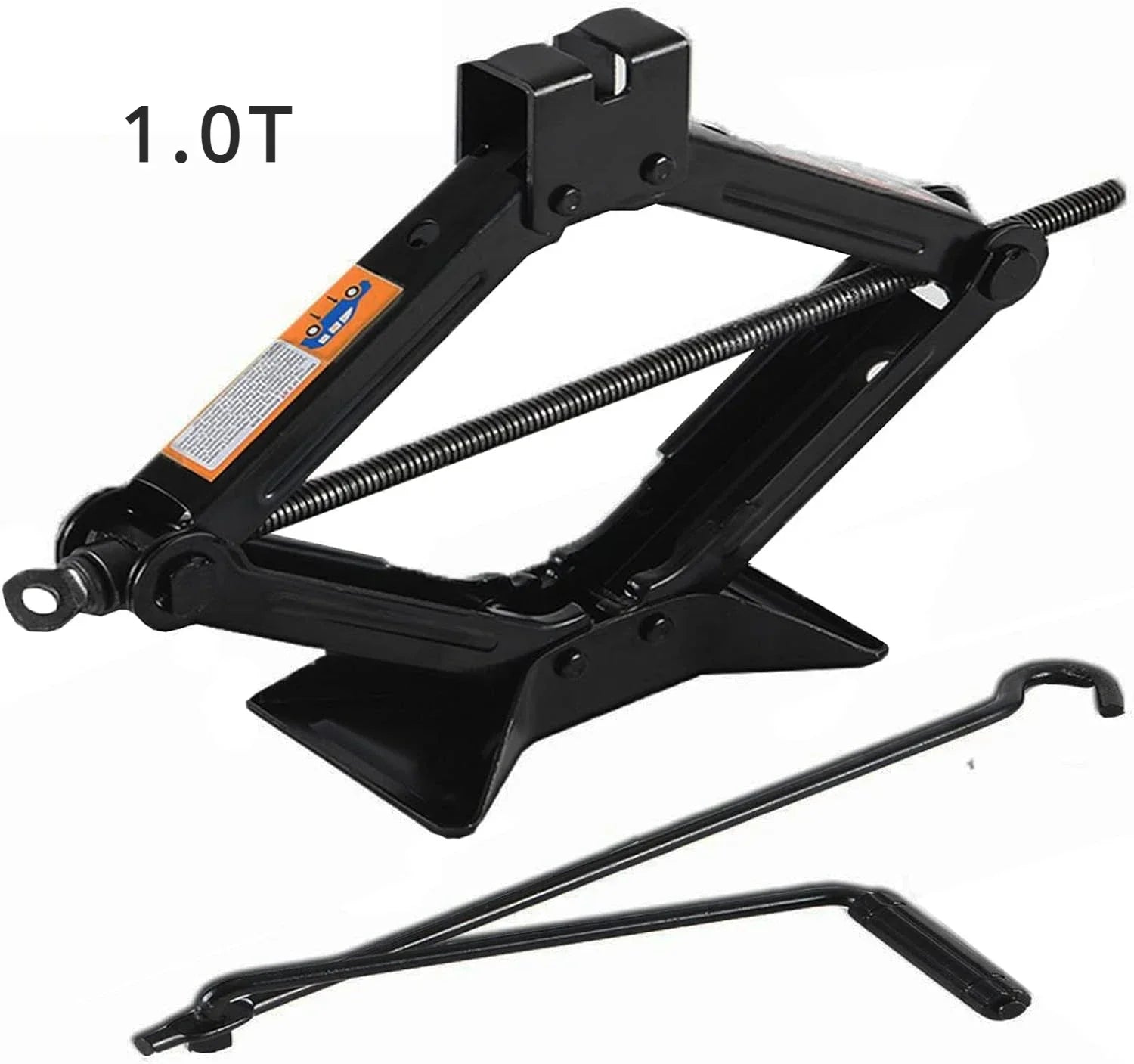 Hand Cranked Car Jack 08T 1T 2T Portable Scissor Jack Labor Saving Tool For Vehicle Tire Change Auto Repair Car SUV Truck Use CM World