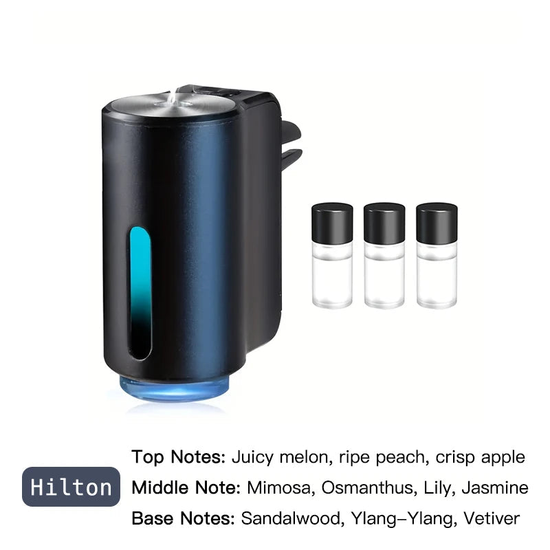 Car Diffuser Purifier Essential Fragrance Aroma AI Air Aromatherapy Humidifier Freshener Perfume Oil Mounted Ionizer Generator CM World