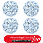 For Tesla Model Y Juniper 2025+ 4PCS Hub Cap19 Inch Car Replacement Wheel Cap  Performance Automobile Hubcap Cover Accessories