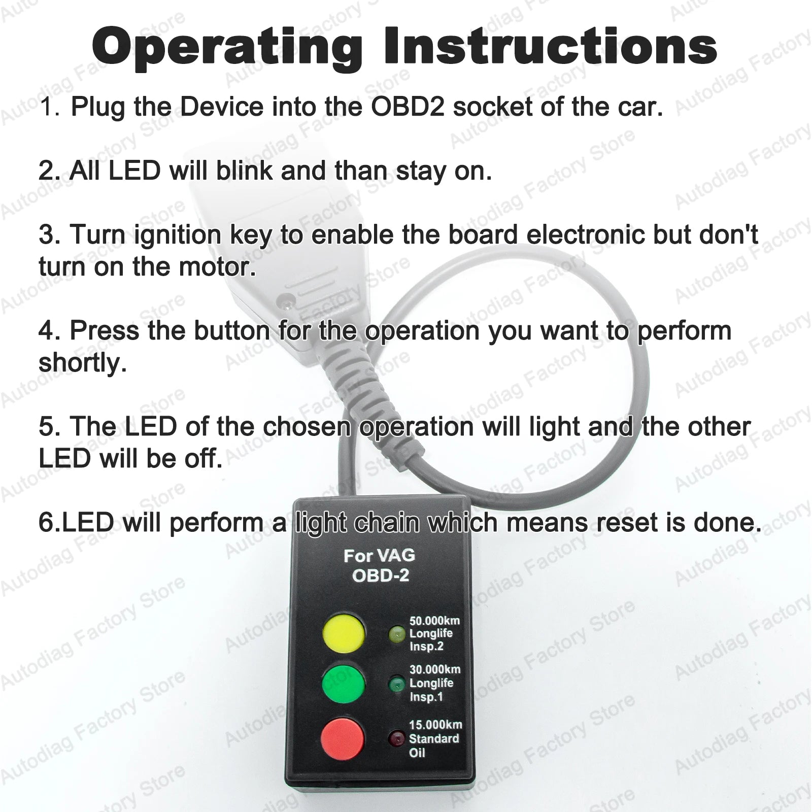 For VAG Vehicle Service Interval Reset Tool for VW/AUDI/SEAT Inspection Interval Oil Sevice Reset OBD2 Car SI Reset Tool For VAG CM World