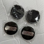 4Pcs 60/65mm Acrylic BBS Wheel Center Cap Wheels Tyre Car Wheel Center Cap Set Vehicles Automotive BBS wheel hub modification CM World